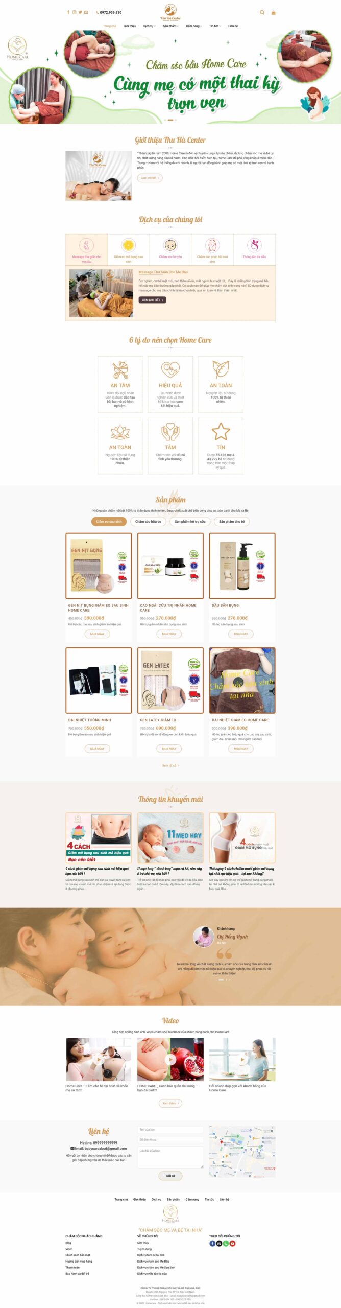 Theme wordwpress baby care