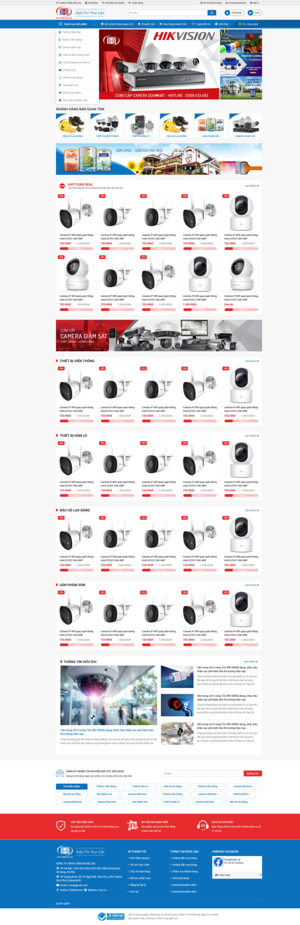 Theme wordpress camera