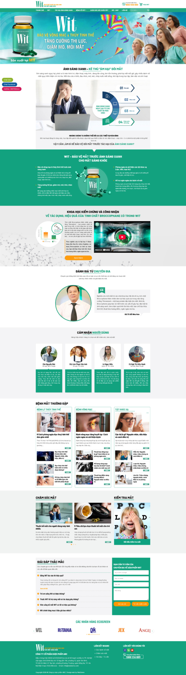 Theme wordpress dược phẩm