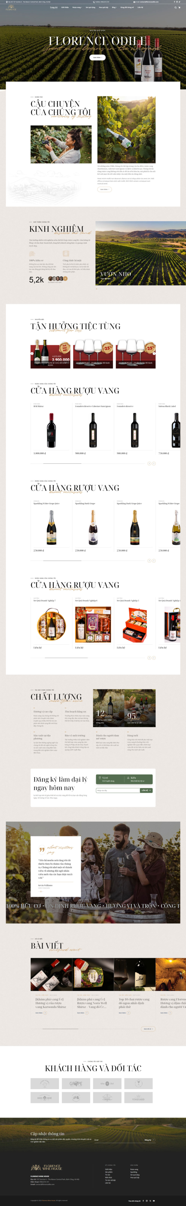 Theme wordpress cửa hàng rượu vang