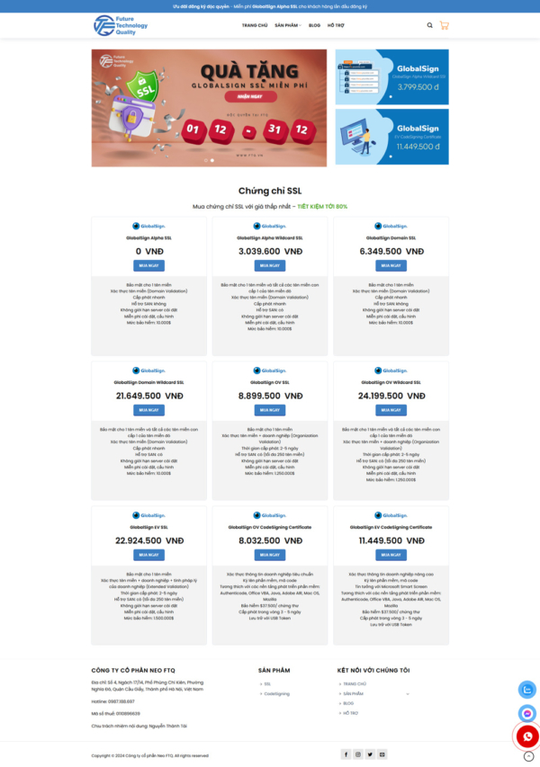 Theme wordpress chứng chỉ bảo mật ssl