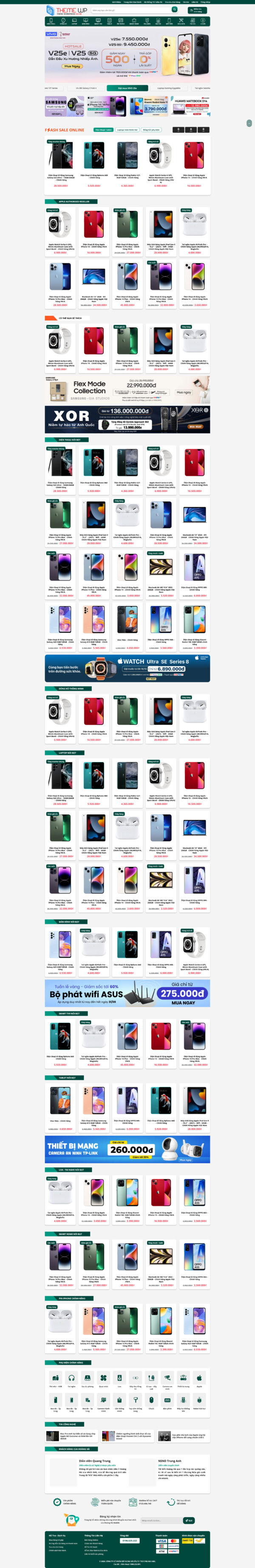 Theme wordpress mobi hoàng hà