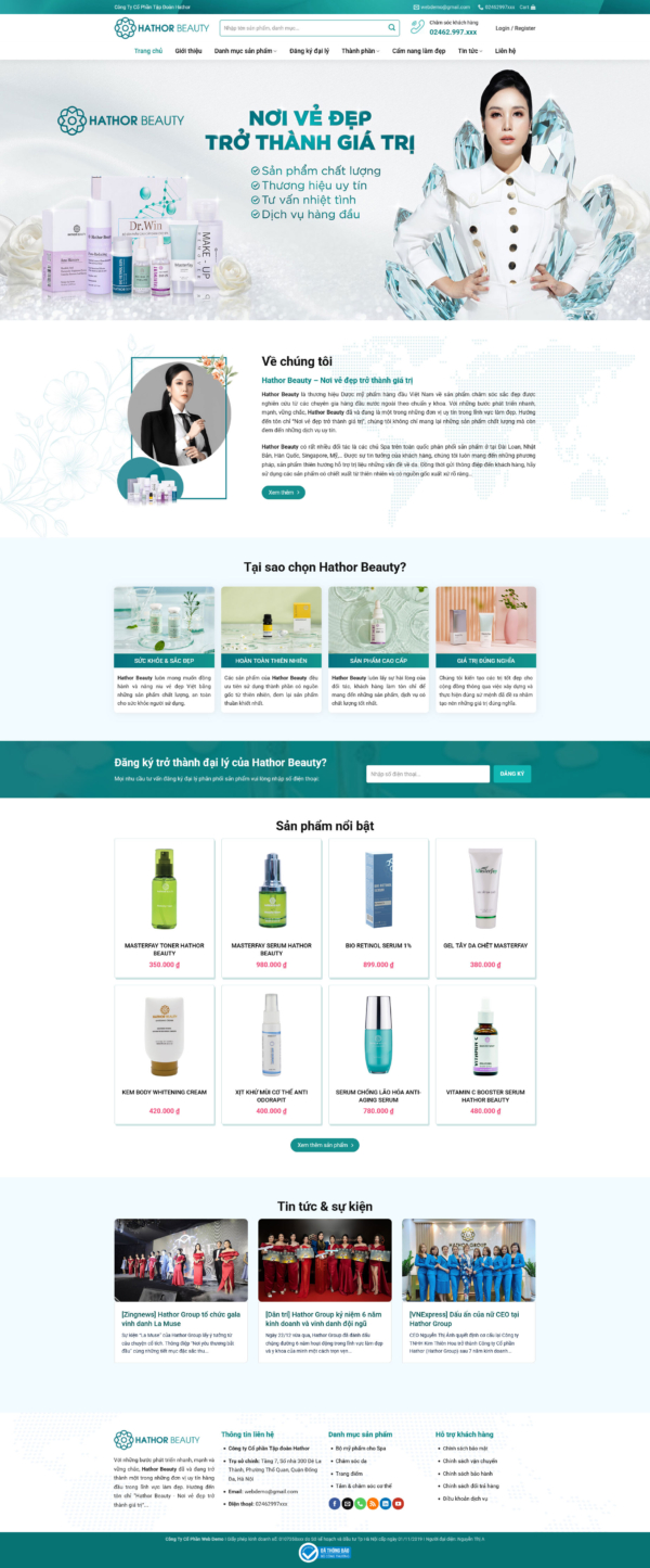 Theme wordpress mỹ phẩm 16