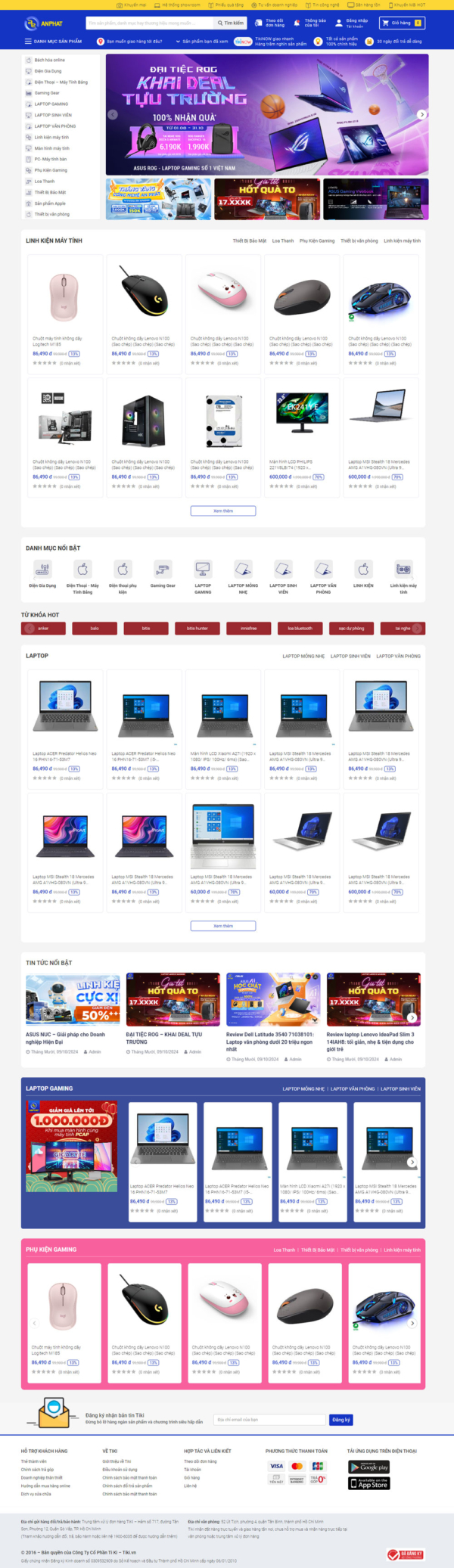 Theme wordpress máy tính