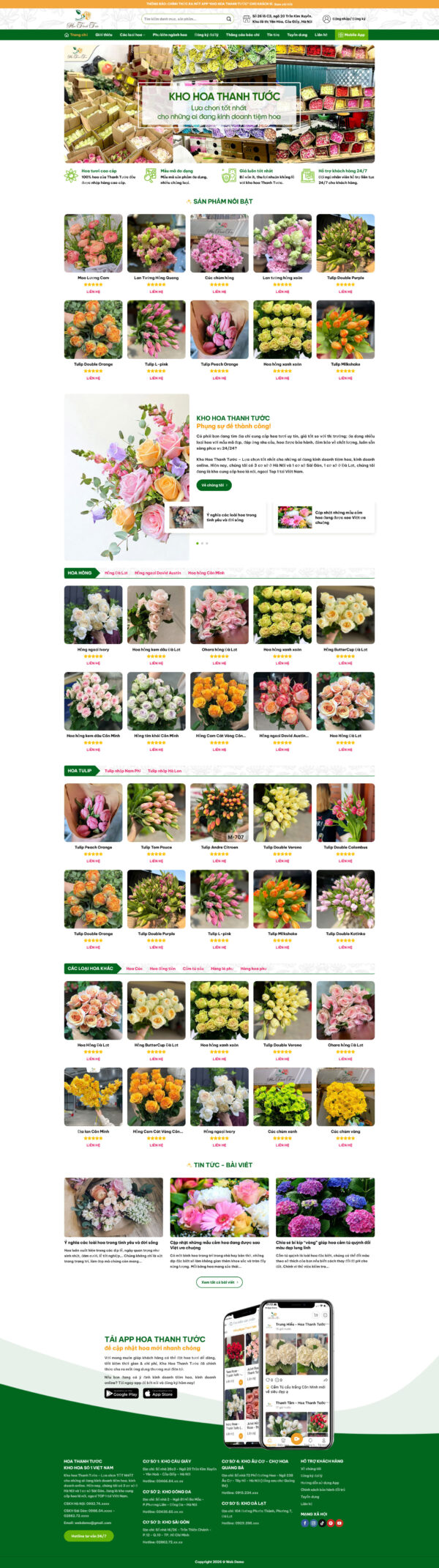 Theme wordpress shop hoa