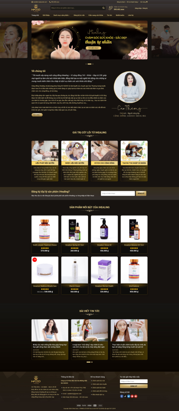 Theme wordpress spa