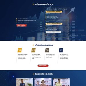 Theme wordpress khóa học